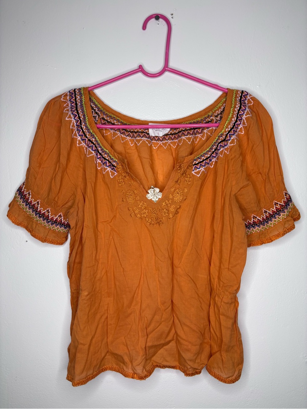 Sienna Sky Linen Top